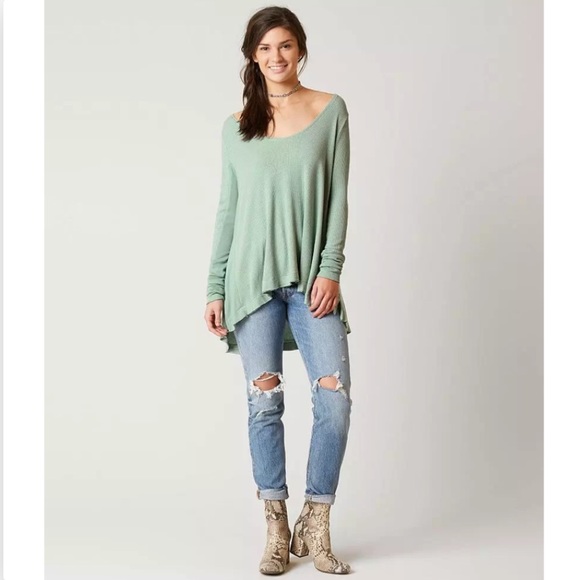EUC FREE PEOPLE Malibu Sea Green Size Medium - Picture 3 of 8